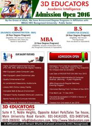 3D Educators Now Offers Masters and Bachlors Degree Programs