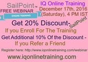 Very interactive & career oriented SailPoint Training FREE WEBINAR